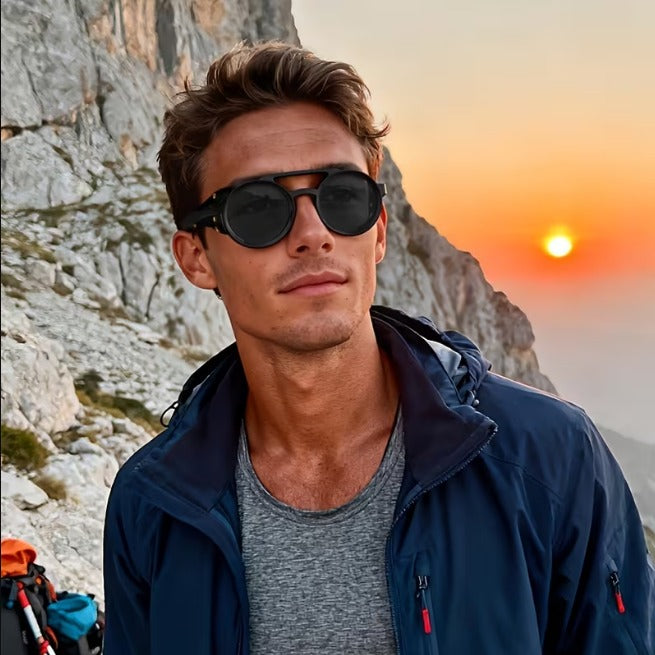 Yuvarlak Tasarım Vintage Gözlük