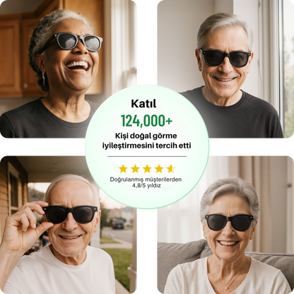 FocusLens Göz Düzeltici Gözlük – Hafif, Dayanıklı ve Konforlu Tasarım